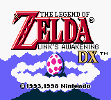 The Legend of Zelda - New Awakening (v4.0) Title Screen